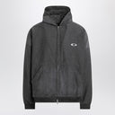 Balenciaga Trompe L''Oeil anthracite mélange cotton sweatshirt