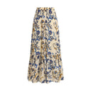 Paisley printed Long Skirt