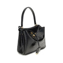Rodeo Shoulder Bag in crocodile-print leather
