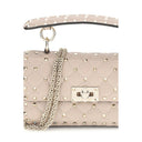 Small Leather Rockstud Spike Handbag
