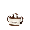 Beige Cotton Tote Bag