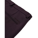 Bordeaux Wool Jeans Denim