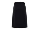 Black Wool Skirt