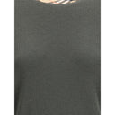 Wool Pullover with Check