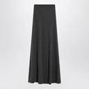 Balenciaga Long grey wool skirt