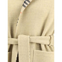Reversible wool robe Coat