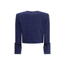 Boxy Jacket in wool plaid