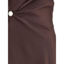 Silk midi Dress