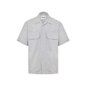 Blue Cotton Shortsleeve