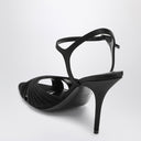 Balenciaga Black Dynastie satin sandals