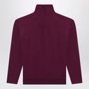 Saint Laurent Boxy purple cotton sweater