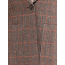 Wool plaid Blazer