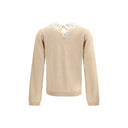 Lace collar Sweater
