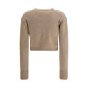 Cashmere crop Cardigan