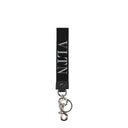 Black Fabric Keychains