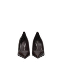 Brown Leather High Heel Pumps