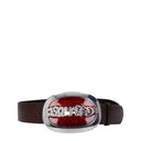 Brown Leather Regular Belts