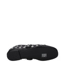 Black Leather Ballet Flats