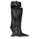 Black Leather Boots