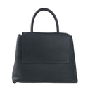 Blue Leather Handbag