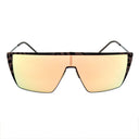 Brown Metal Sunglasses