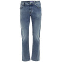 Blue Cotton Jeans & Pant