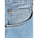 Blue Cotton Jeans & Pant