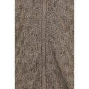 Perforated wool Cardigan