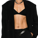 Cashmere And Wool Cinched Coat
