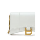 White Leather Shoulder Bag