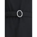 Sablè mini Dress with cut nude back