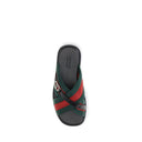 Web Sandals with Interlocking GG