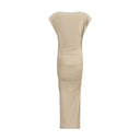Draped midi Dress