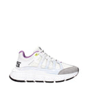 Beige Fabric Athletic Sneakers