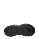 Black Leather Athletic Sneakers