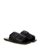 Elegant Black Leather Sandals