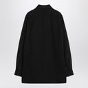 Camisa vaquera de lino negra The Row Nesson