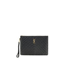 Matelassé leather Pouch