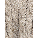 Dazzling Chiné wool Cardigan