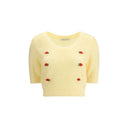 Short sleeve mohair Sweater