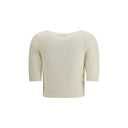 Short sleeve mohair Sweater