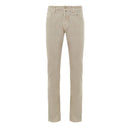 Beige Cotton Jeans Denim