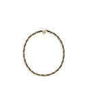 Leather and chain Belt