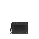 Leather FF canvas Pouch