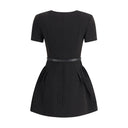 Crepe short sleeve Dress
