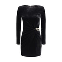 Short velvet Dress