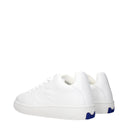 White Leather Low Tops