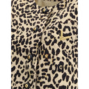 Leopard-print long Vest