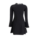 Knit Dress with volants