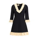 Wool and silk short Dress
